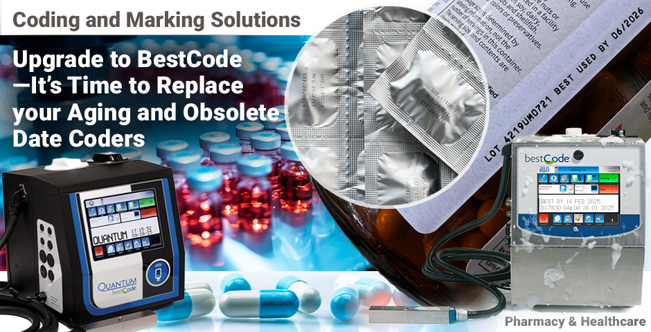 Upgrade to BestCode REplace your aging and obsolete date coders Upgrade to BestCode REplace your aging and obsolete date coders